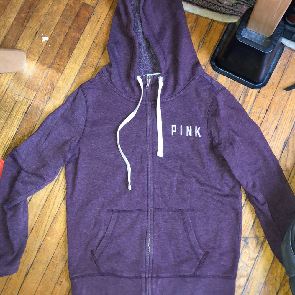 Victoria Secret “Pink” Maroon/Purple Jacket